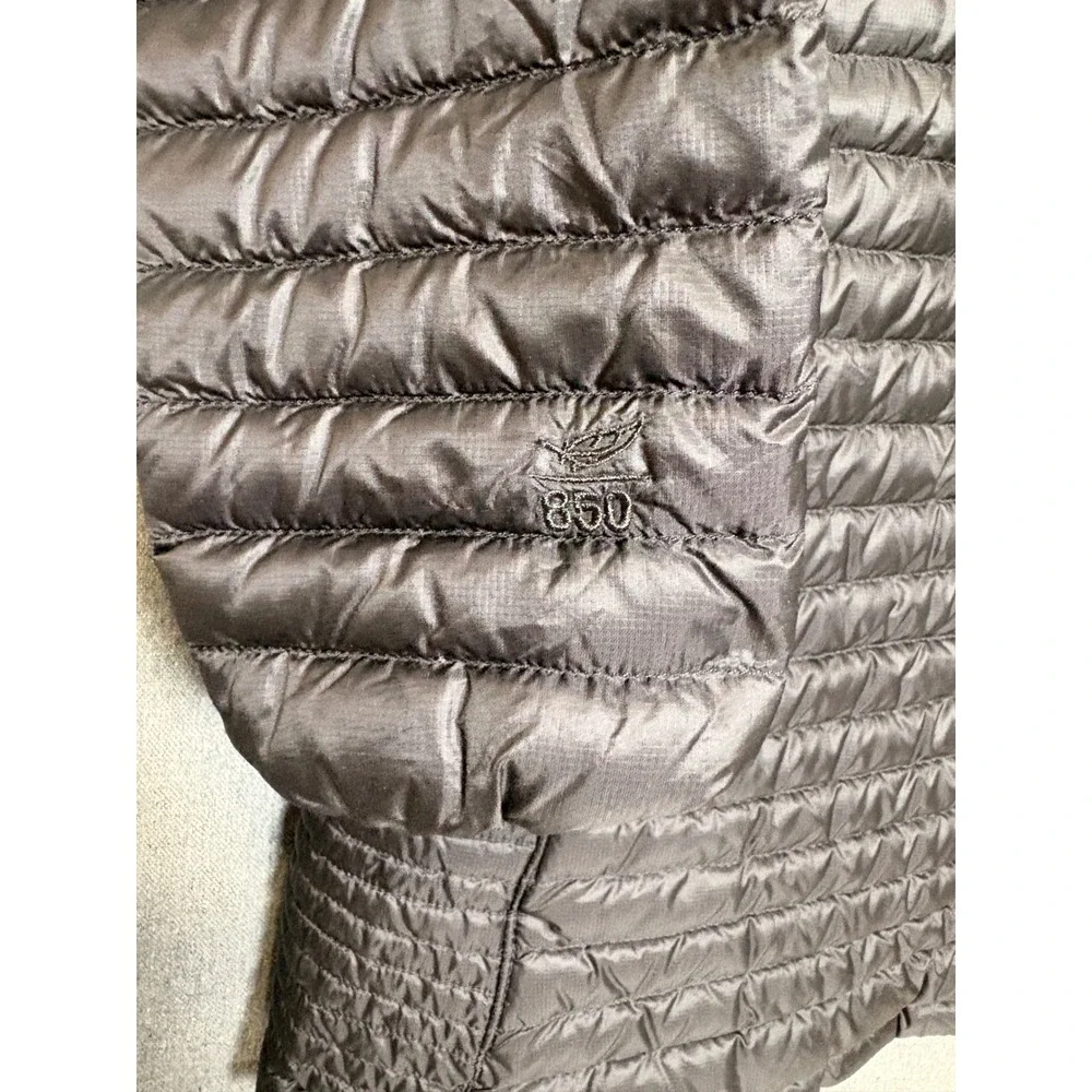 LL Bean Ultralight 850 Down Hooded Coat Womens XS Grey Puffer‎ Parka